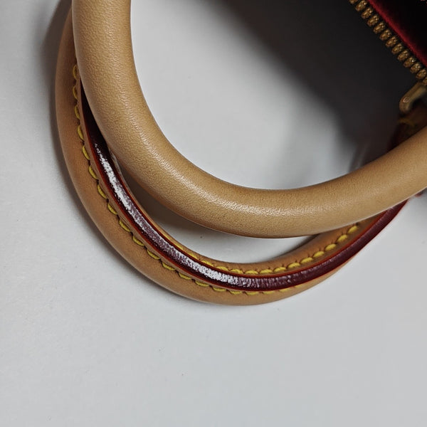 SPEEDY 20 Monogram Coated Canvas Brown
