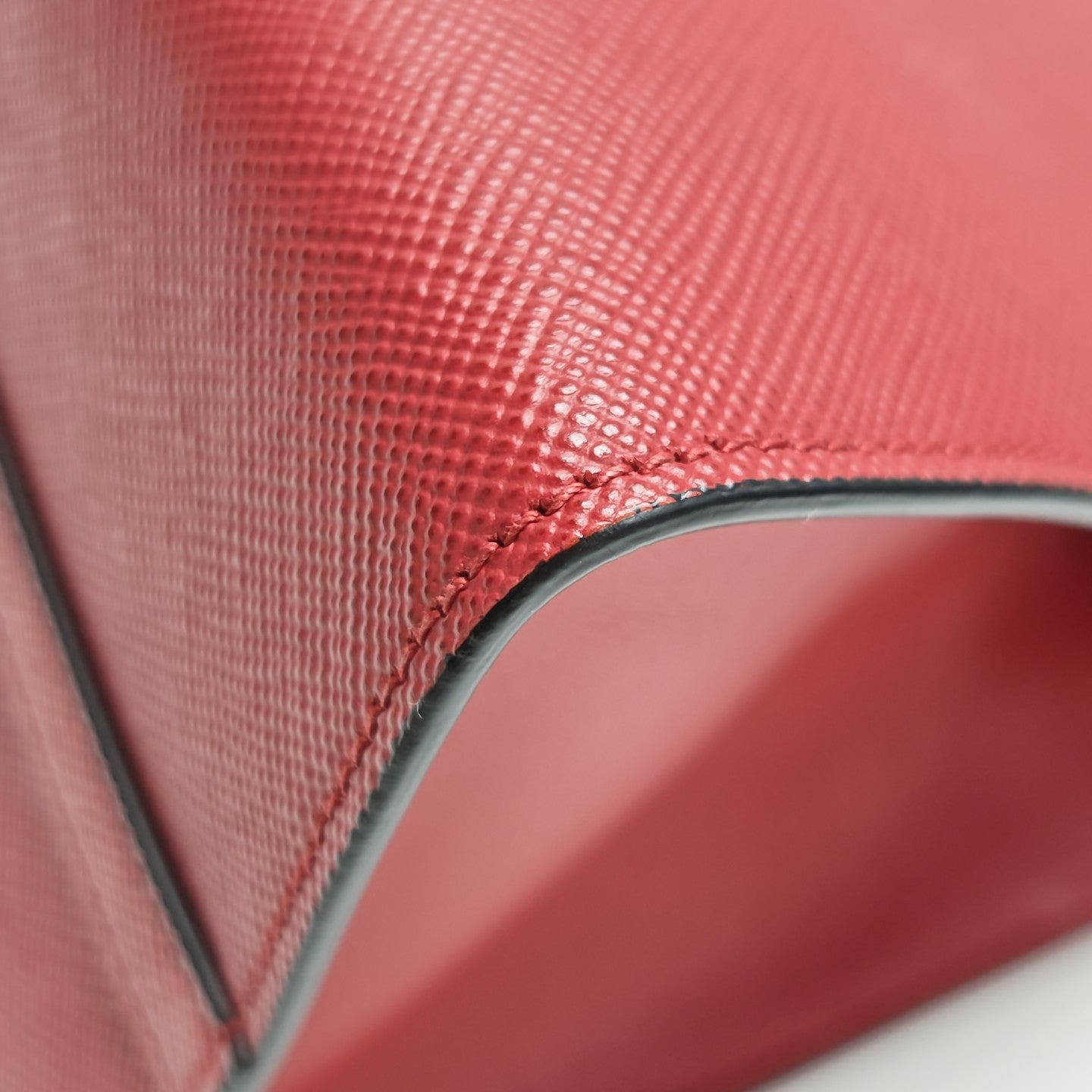 Monochrome Calfskin Red