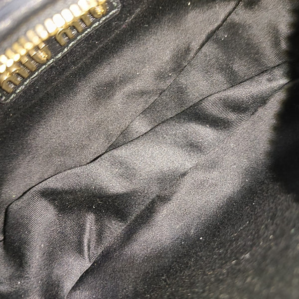 Wander Matelassé Mini Quilted Lambskin Black
