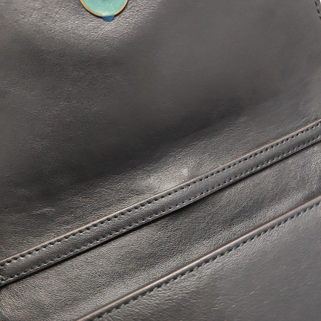 Nile Small Calfskin Black