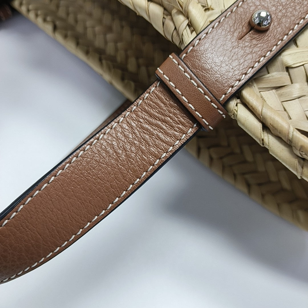 Basket Straw Beige
