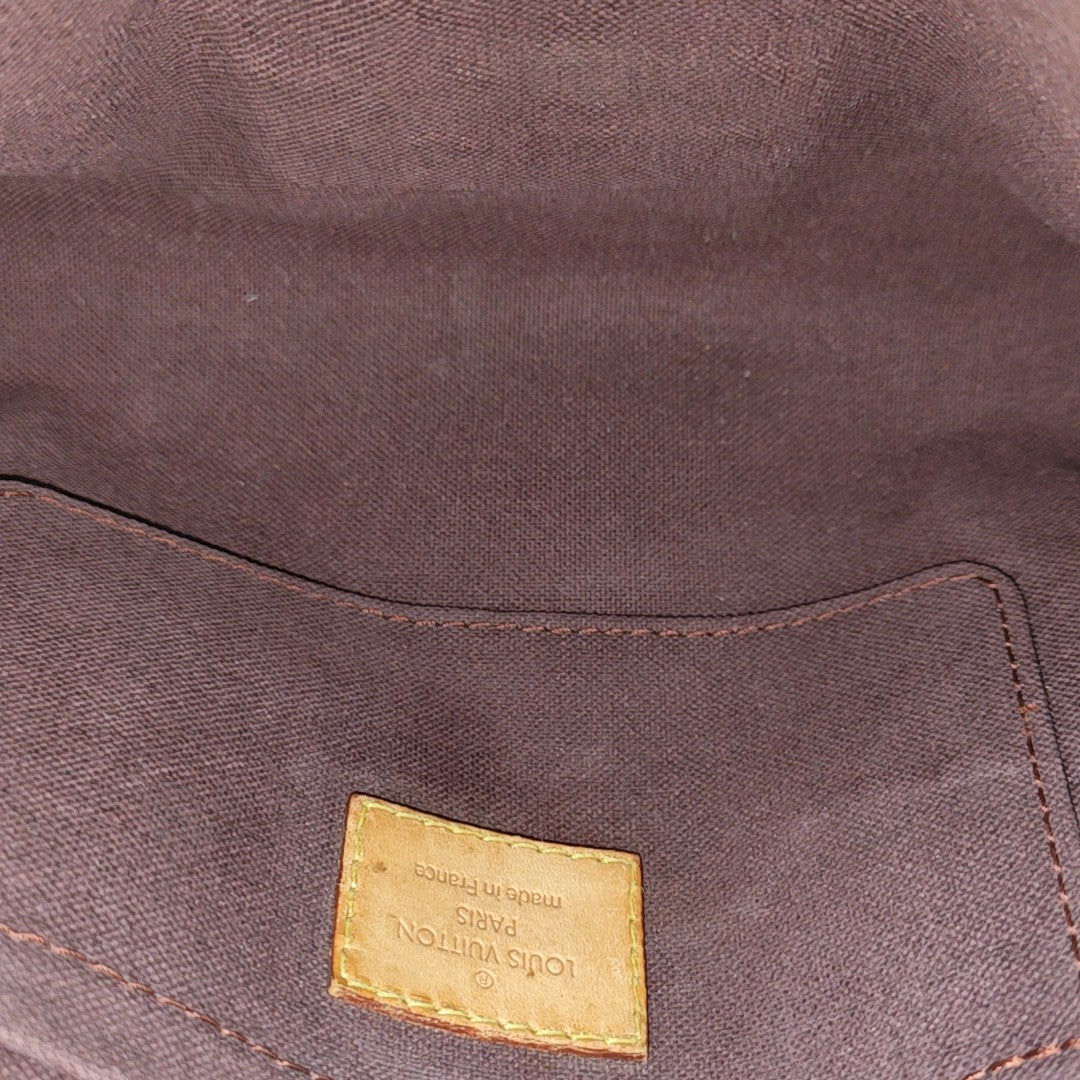 FAVORITE MM Monogram Coated Canvas Brown
