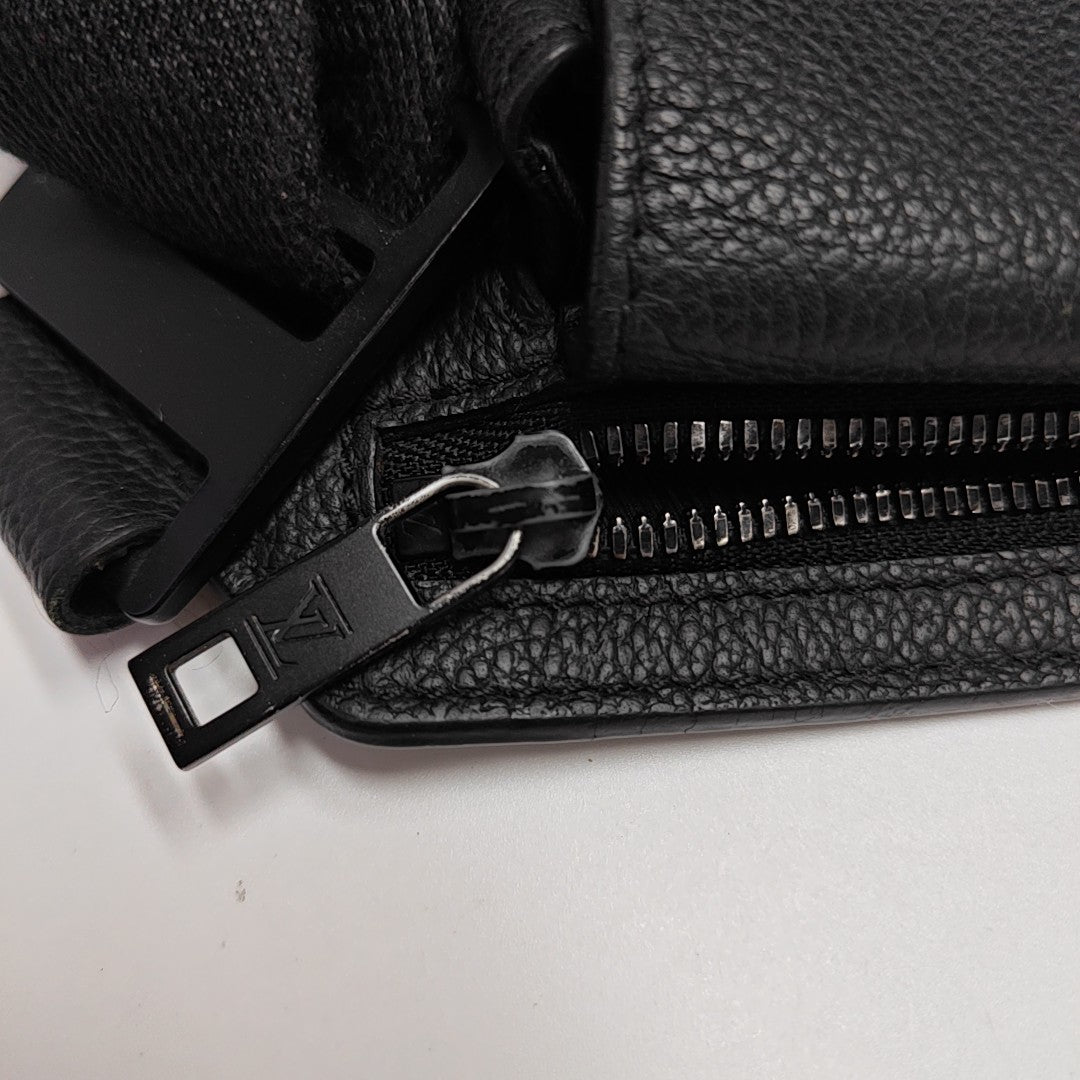 Calfskin Belt Bag Black