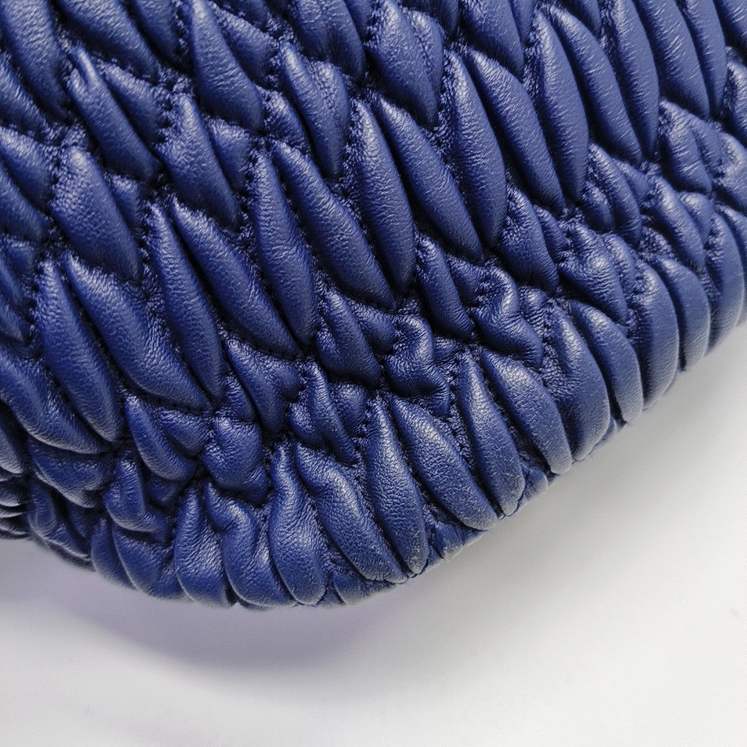 Quilted Lambskin Blue