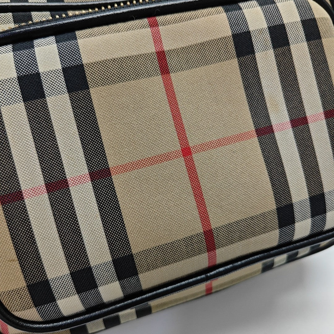 Canvas Shoulder Bag Beige