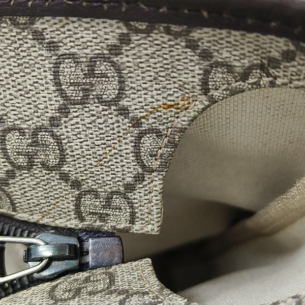 GG Imprime Monogram Coated Canvas Black