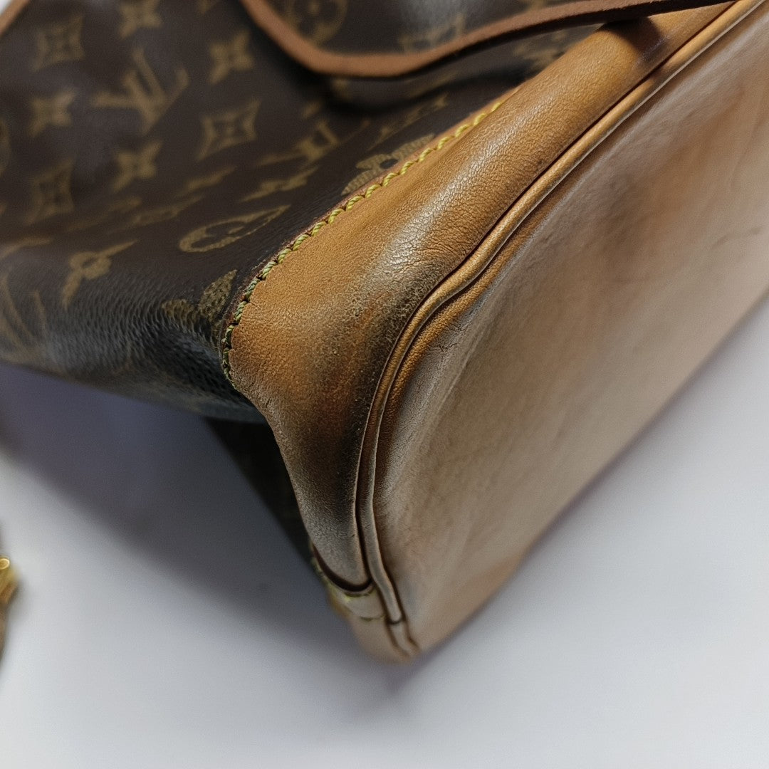 NOÉ BB Monogram Coated Canvas Brown