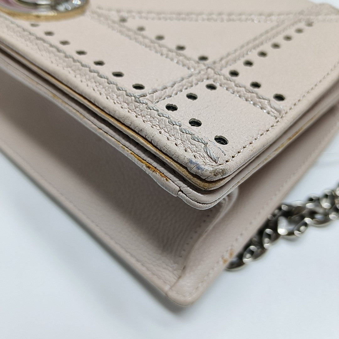 Cannage Calfskin Pink