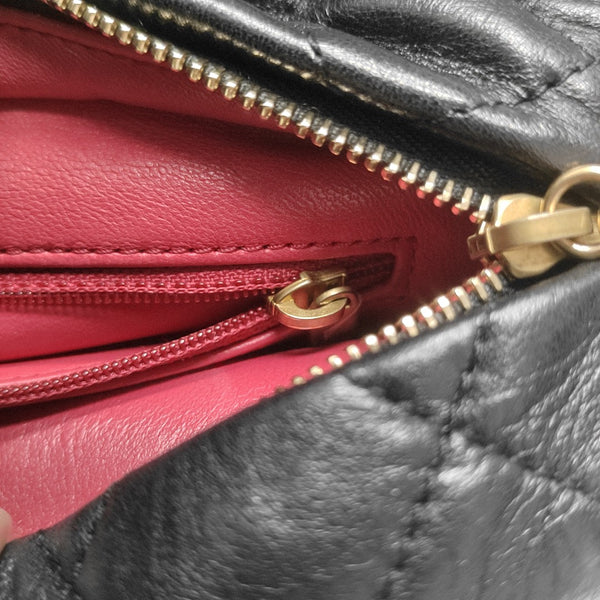 Quilted Lambskin Black