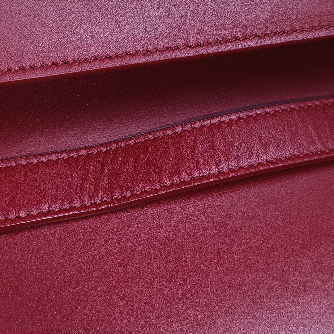 MANHATTAN Calfskin Red