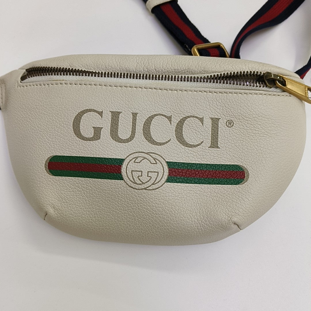 Print Small Calfskin White