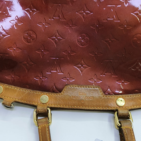 BREA Monogram Patent Leather Red
