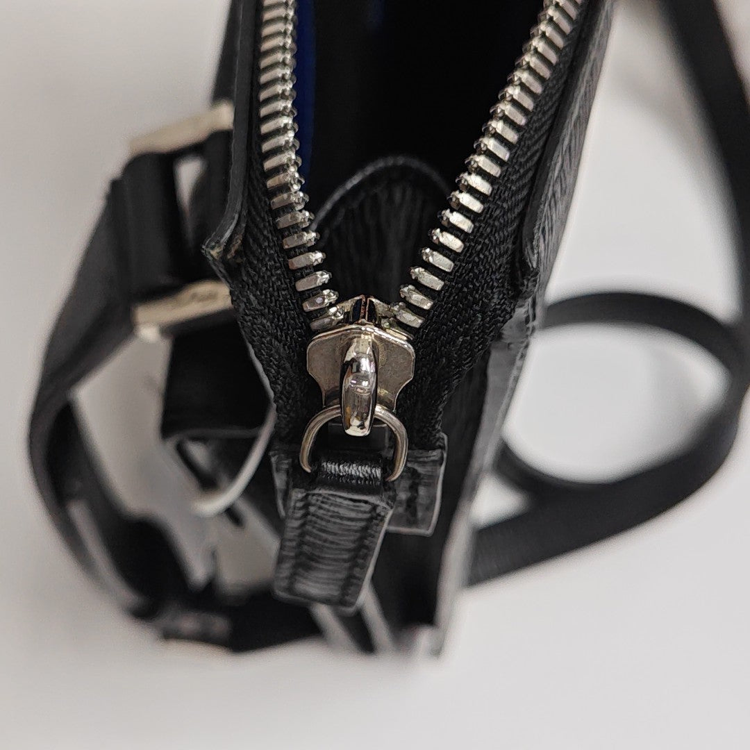 Calfskin Shoulder Bag Black