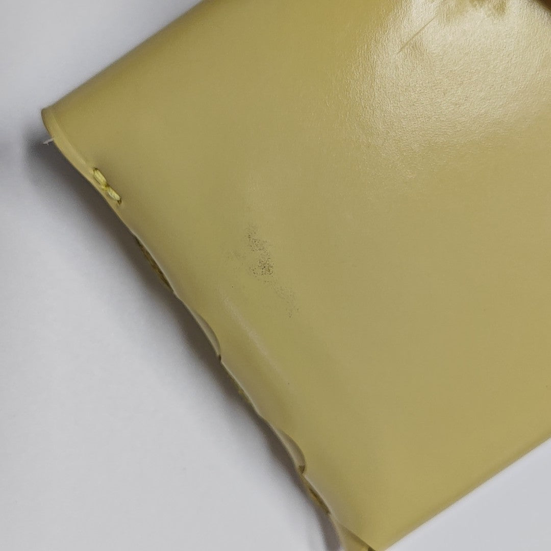 Calfskin Wallet Yellow