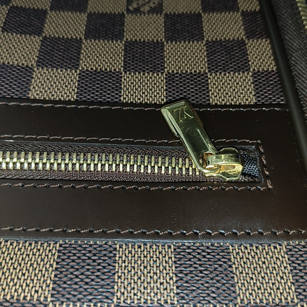 PEGASE Damier Ebene Coated Canvas Brown