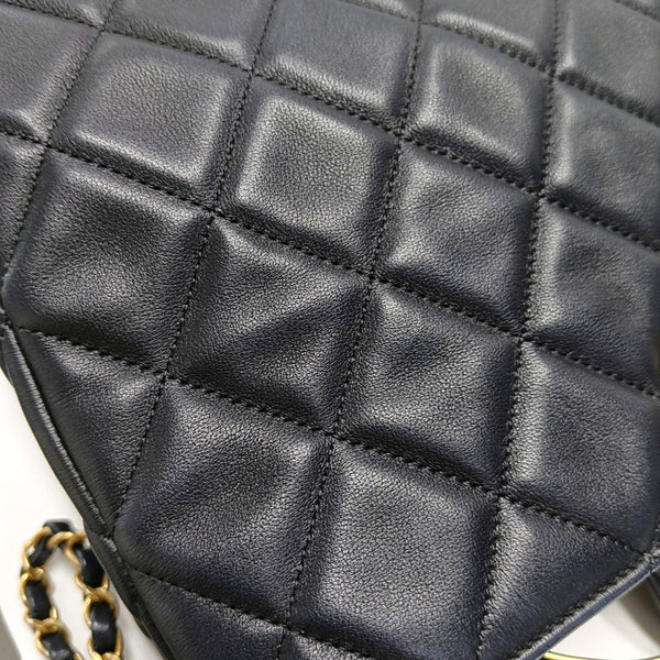 Quilted Calfskin Black