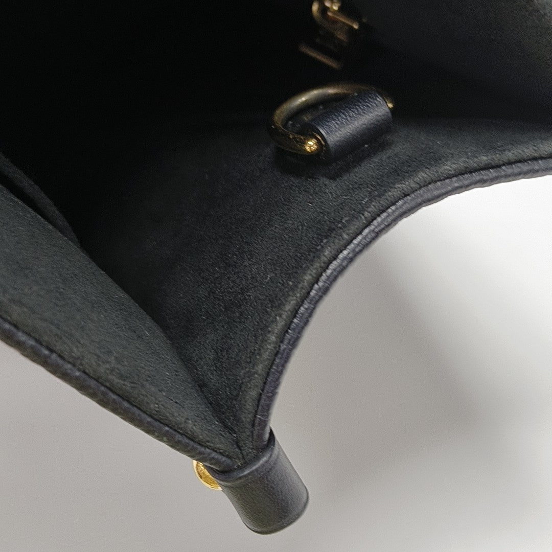 ONTHEGO PM Monogram Calfskin Black