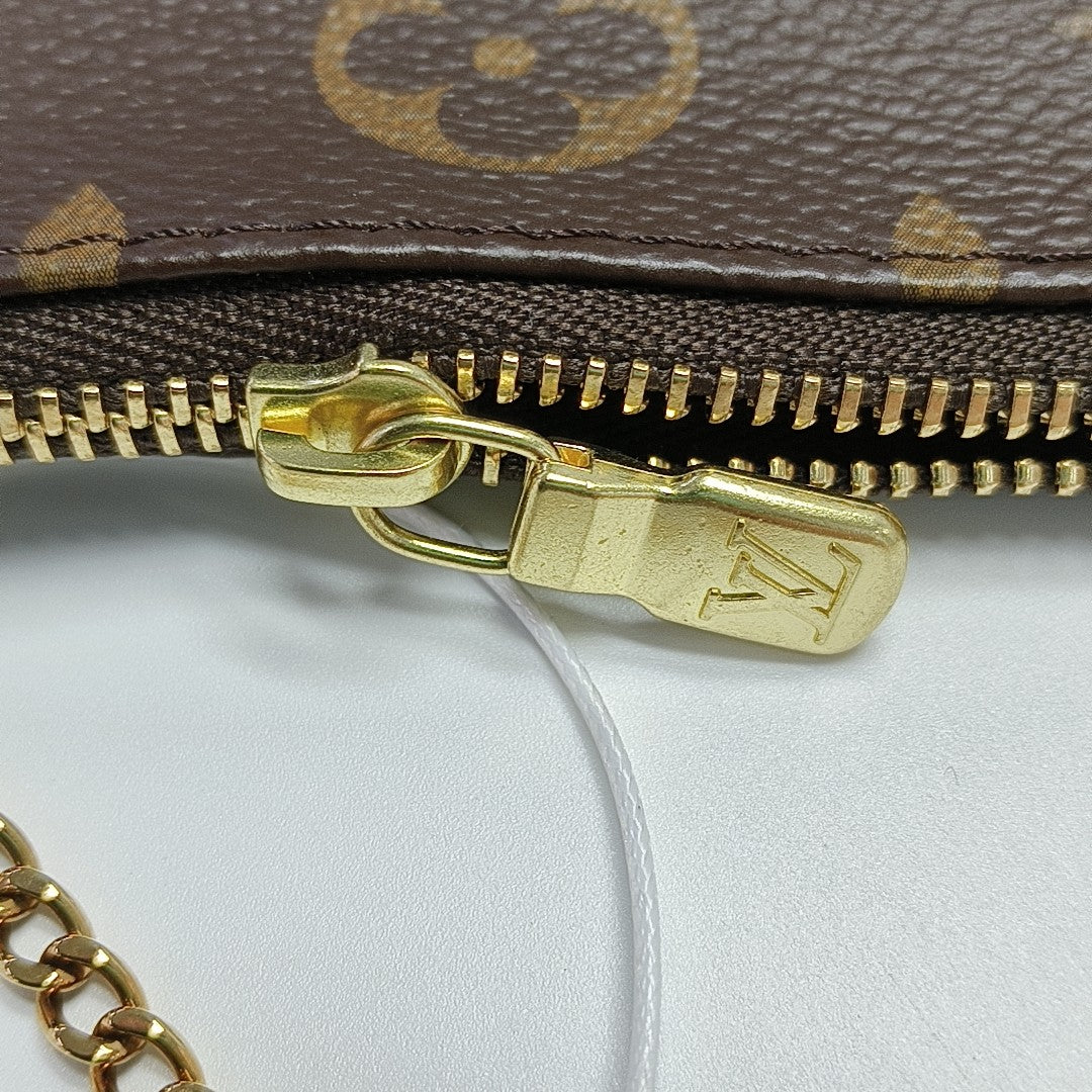 ACCESSOIRES Mini Monogram Coated Canvas Brown