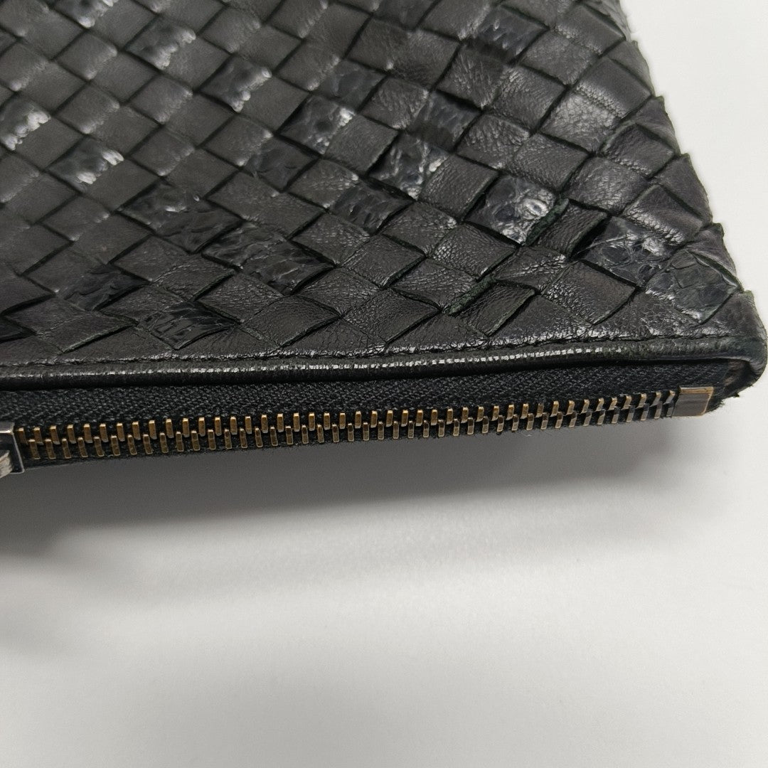Lambskin Clutch Black