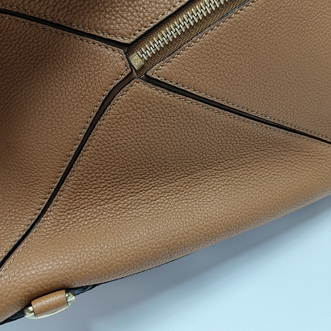 Puzzle Medium Calfskin Brown
