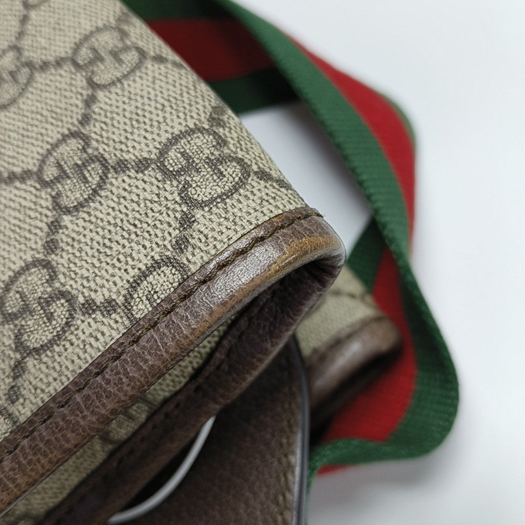 Neo Vintage Small Monogram Coated Canvas Beige