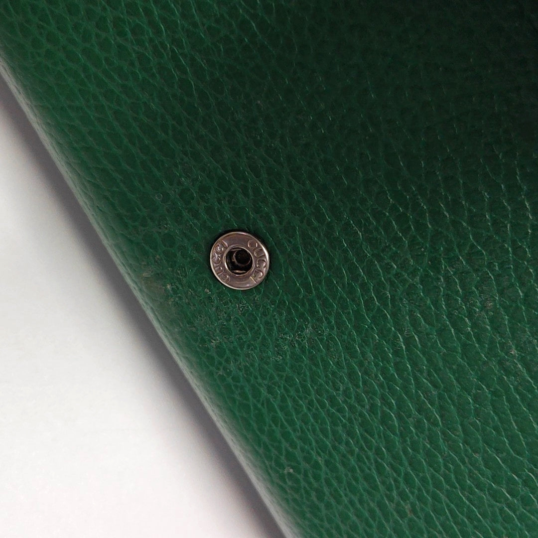Authenticated pre-owned  Dionysus Mini Calfskin Green - Crossbody Bag at Looply