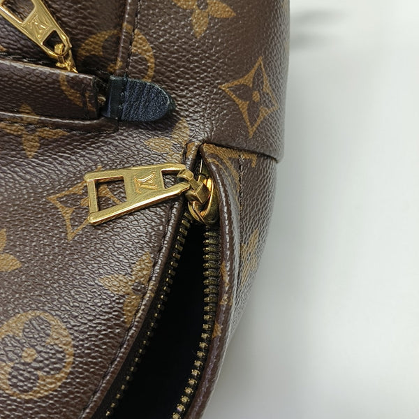 PALM SPRINGS PM Monogram Coated Canvas Brown