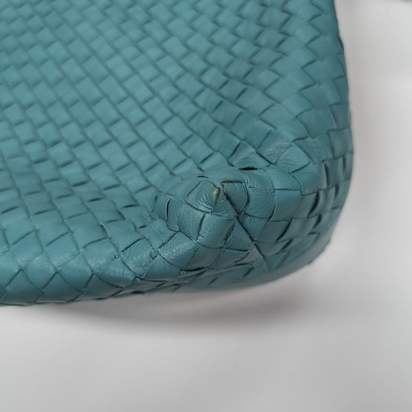 Calfskin Shoulder Bag Blue