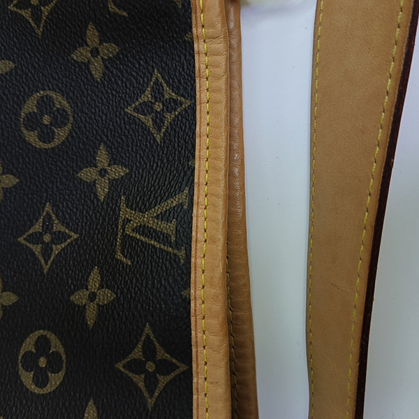 VINTAGE SULLY PM Monogram Coated Canvas Brown
