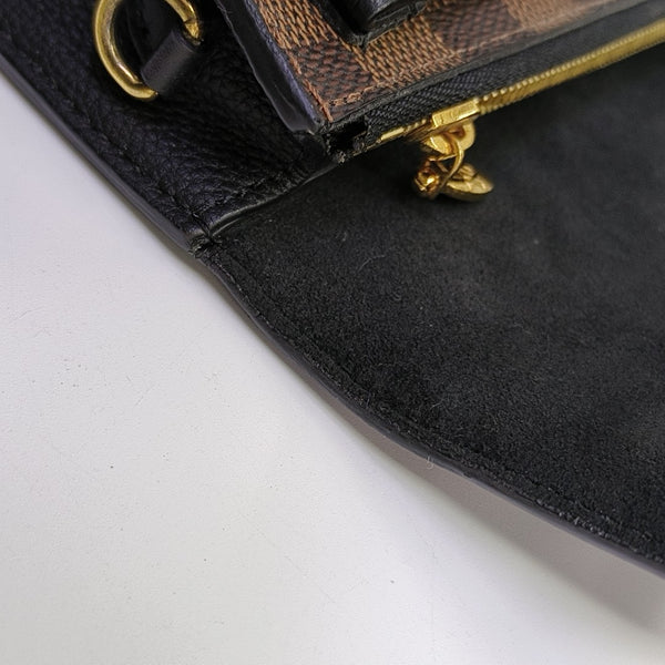 VAVIN Damier Ebene Coated Canvas Brown
