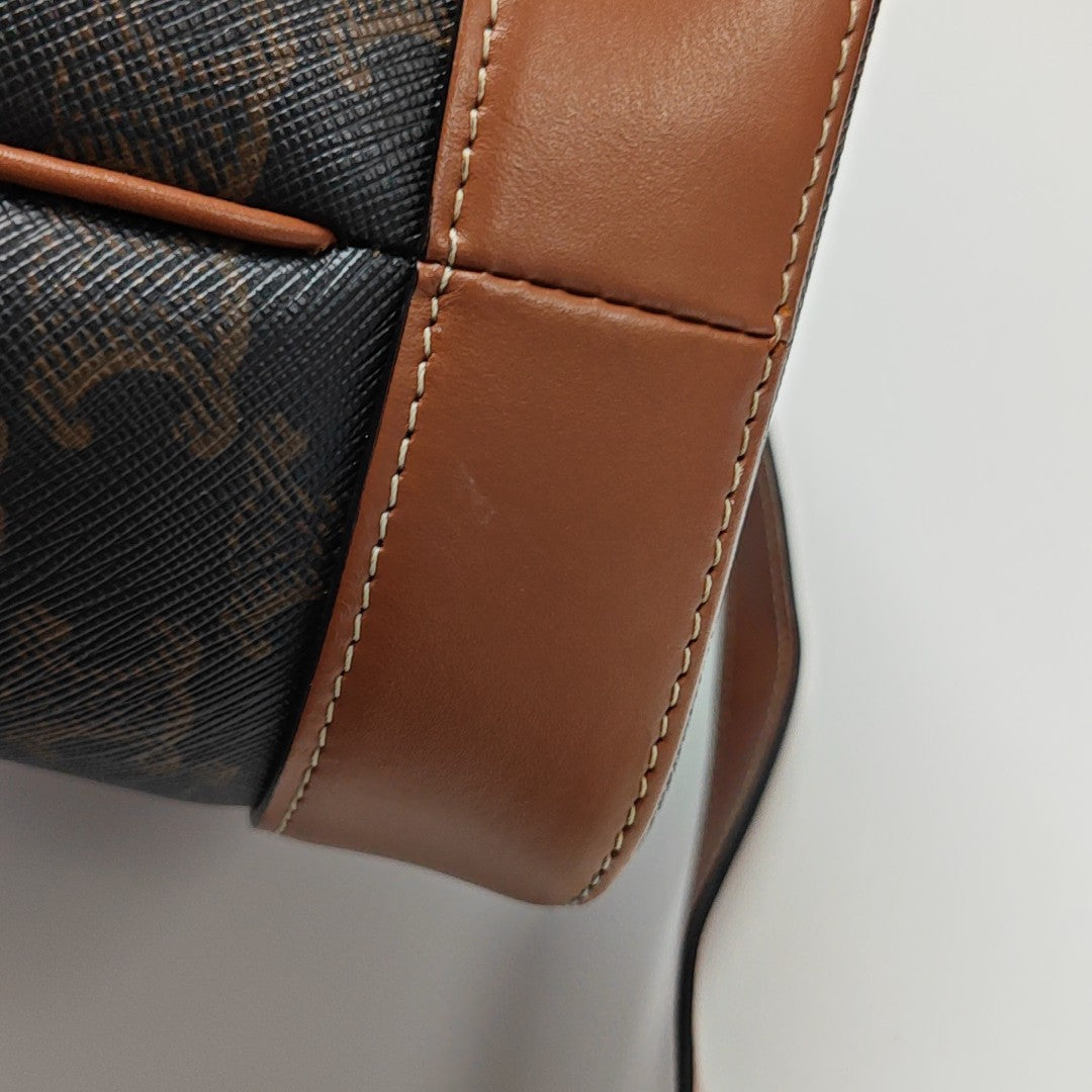 TRIOMPHE CANVAS Medium Coated Canvas Black