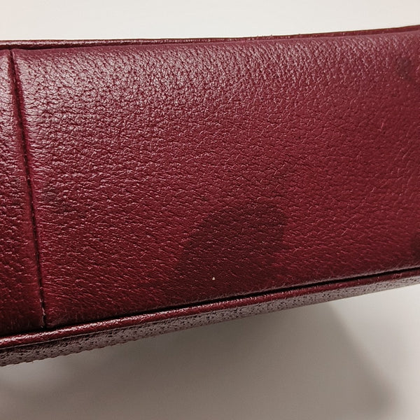Calfskin Top Handle Bag Red