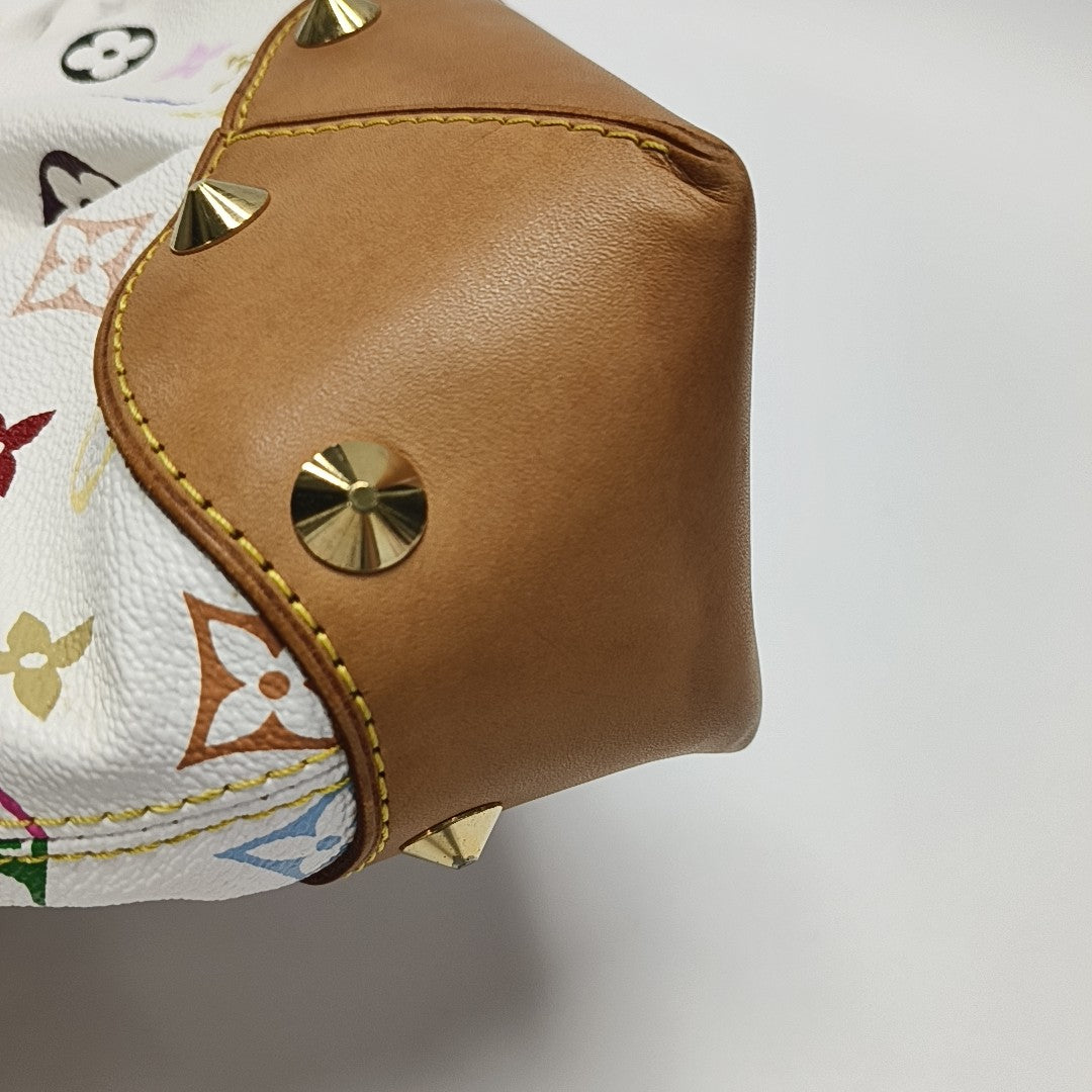 LV × TM JUDY MM Monogram Coated Canvas White