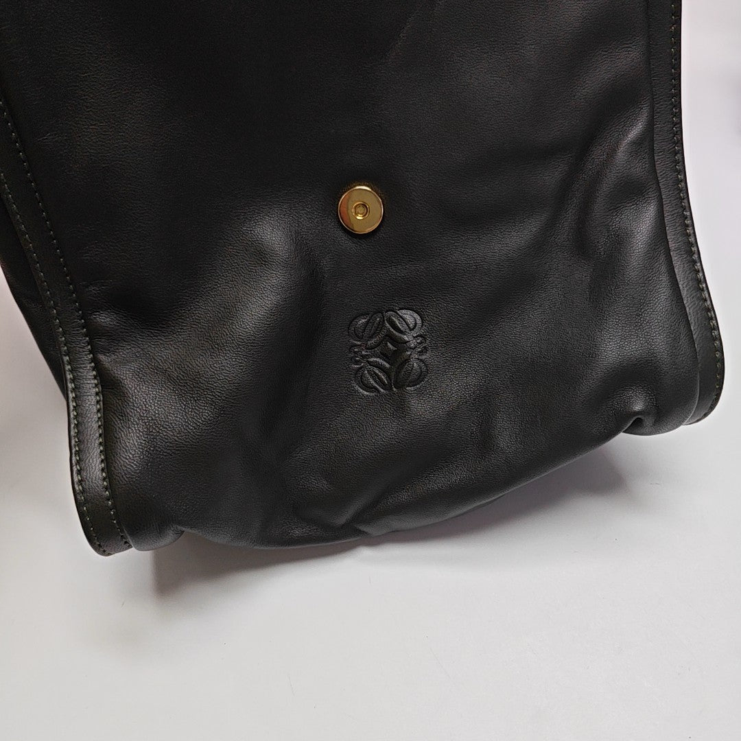 Calfskin Shoulder Bag Green