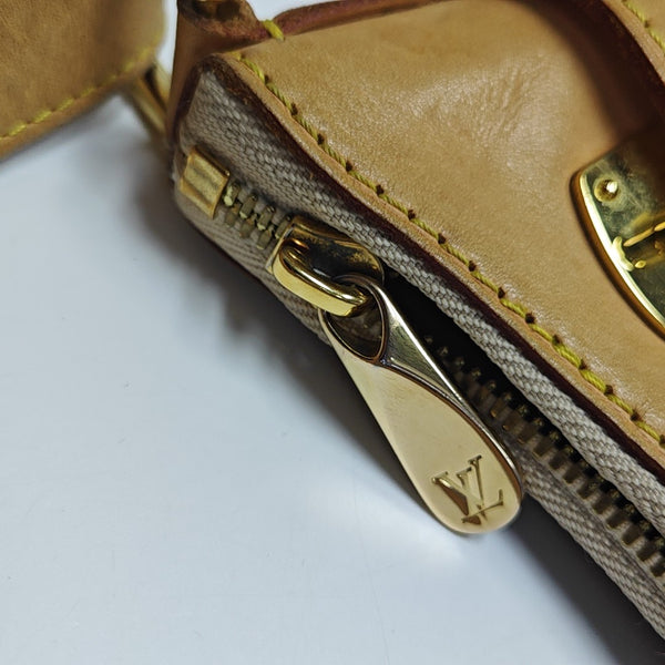 LV × TM GRETA Monogram Coated Canvas White
