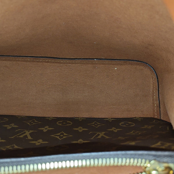 NÉONOÉ MM Monogram Coated Canvas Brown
