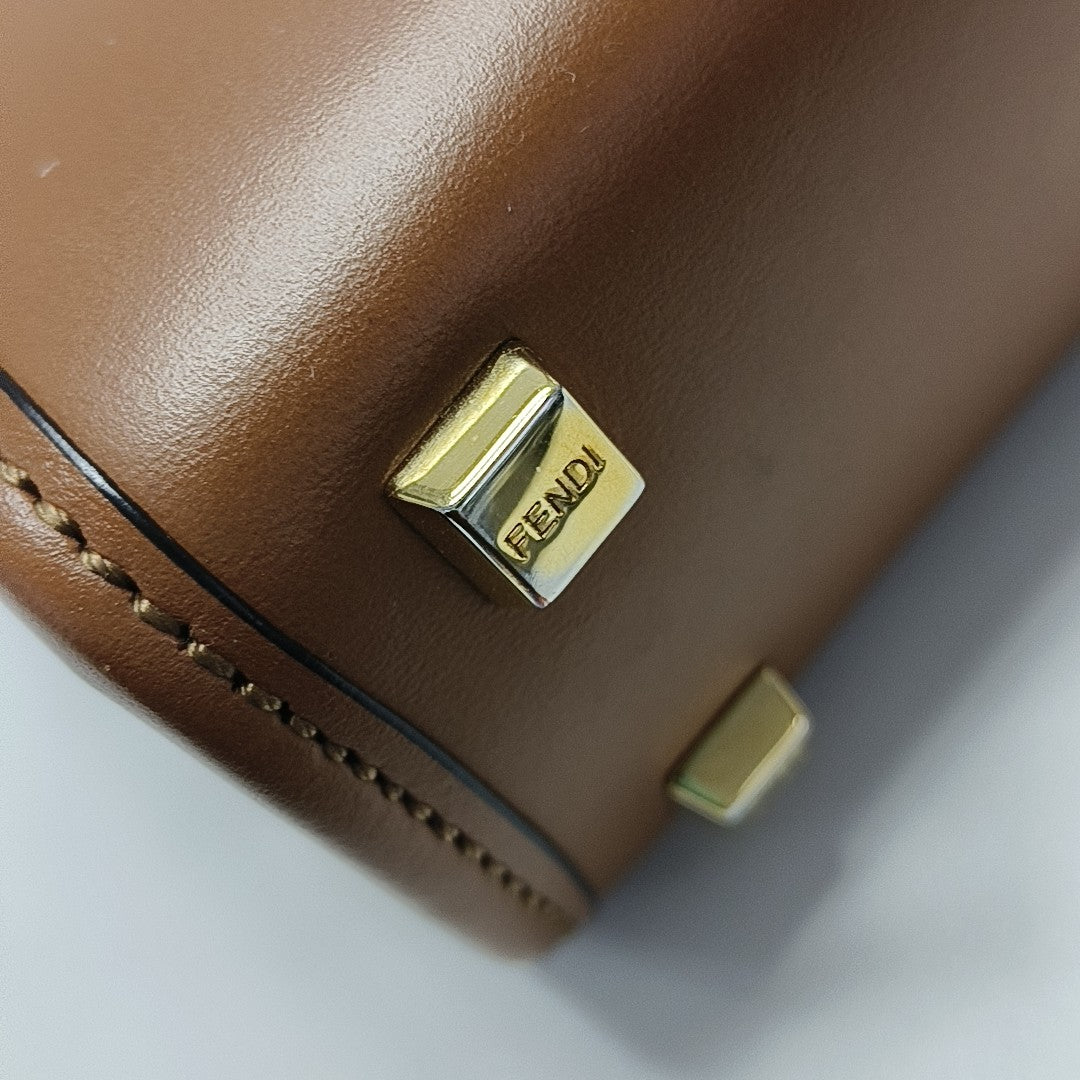 Sunshine Mini Calfskin Brown