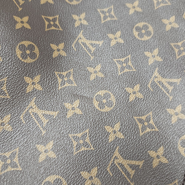 LOOP HOBO Monogram Coated Canvas Brown
