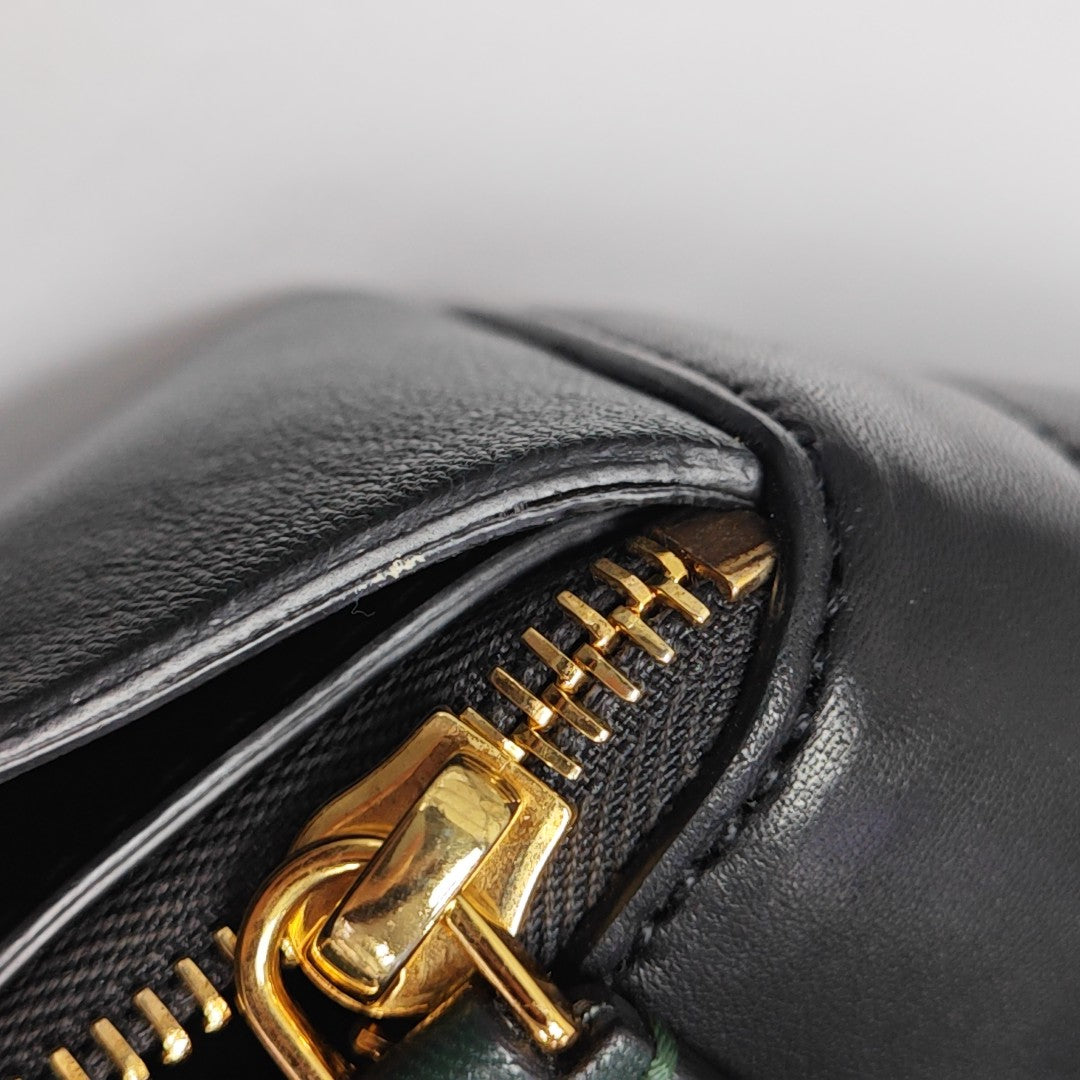 Lambskin Top Handle Bag Multicolor