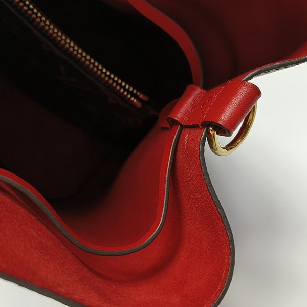 NÉONOÉ MM Monogram Coated Canvas Brown