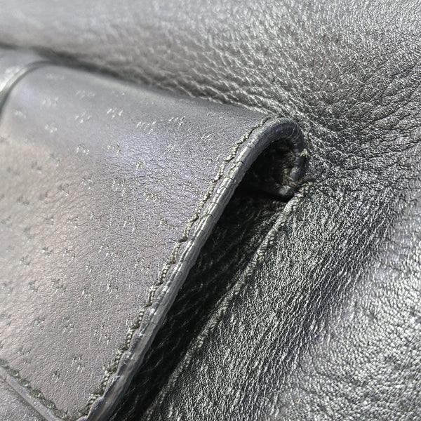 Calfskin Shoulder Bag Black