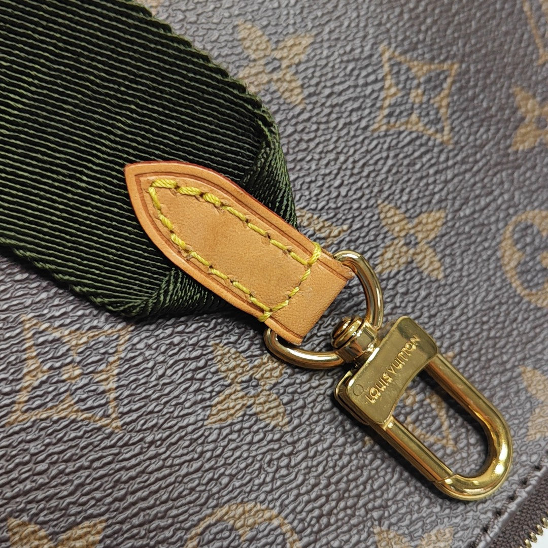 MULTI Monogram Coated Canvas Brown