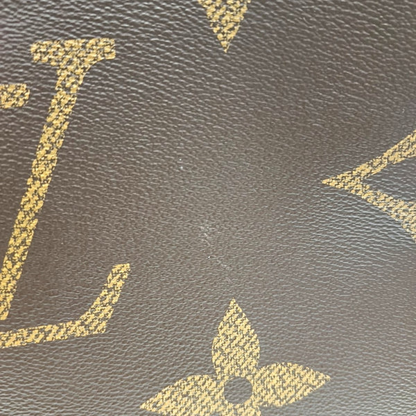 Authenticated pre-owned  ONTHEGO GM Monogram Coated Canvas Brown - Tote Bag at Looply