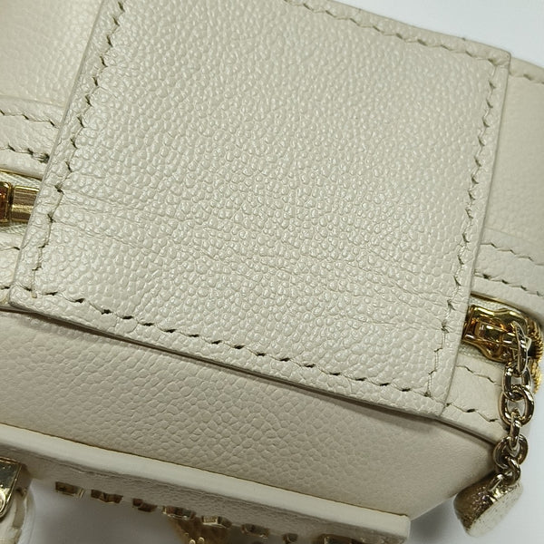 Calfskin Shoulder Bag White