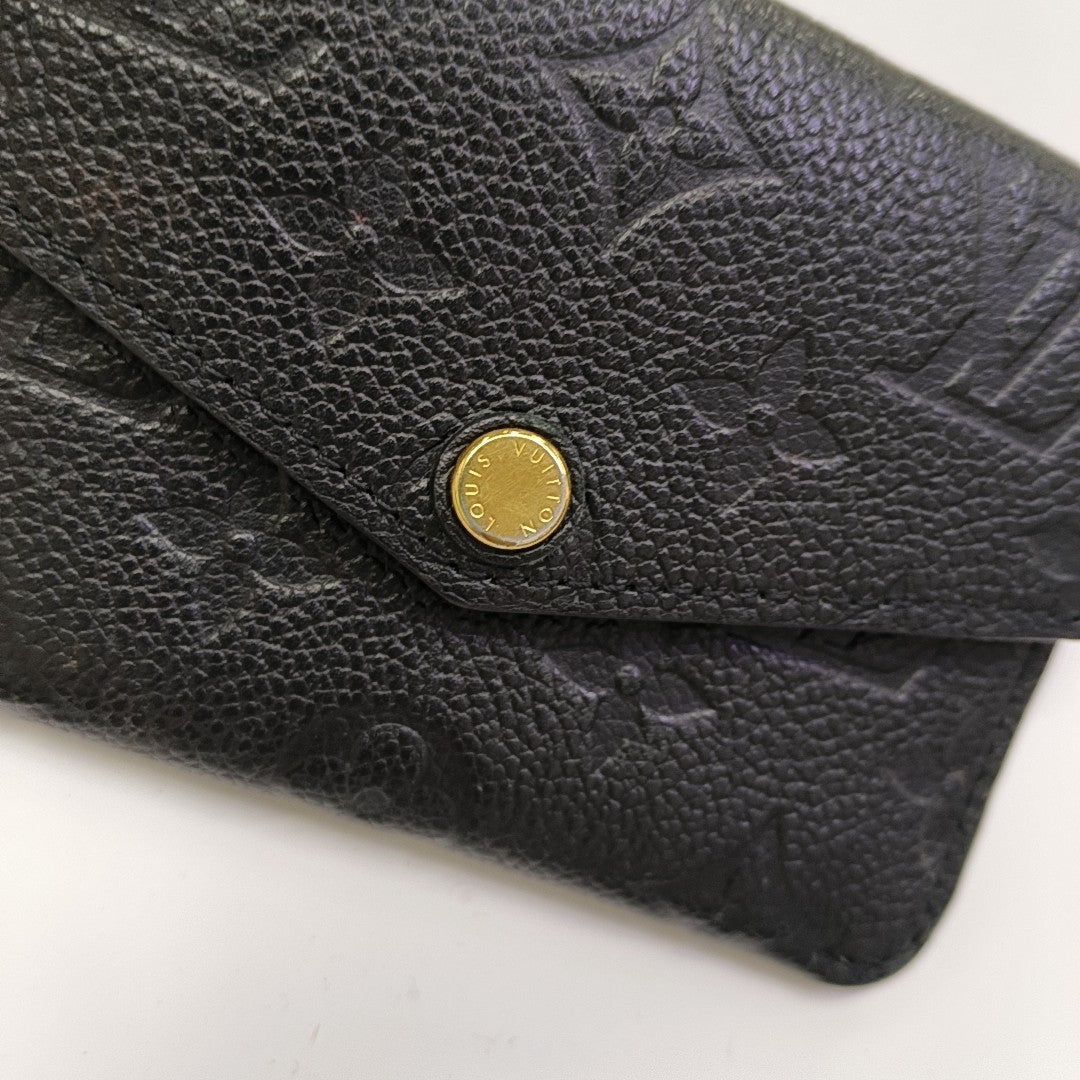Calfskin Key Pouch Black