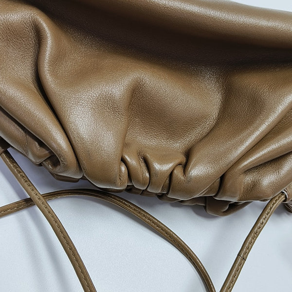 The Pouch Mini Calfskin Brown