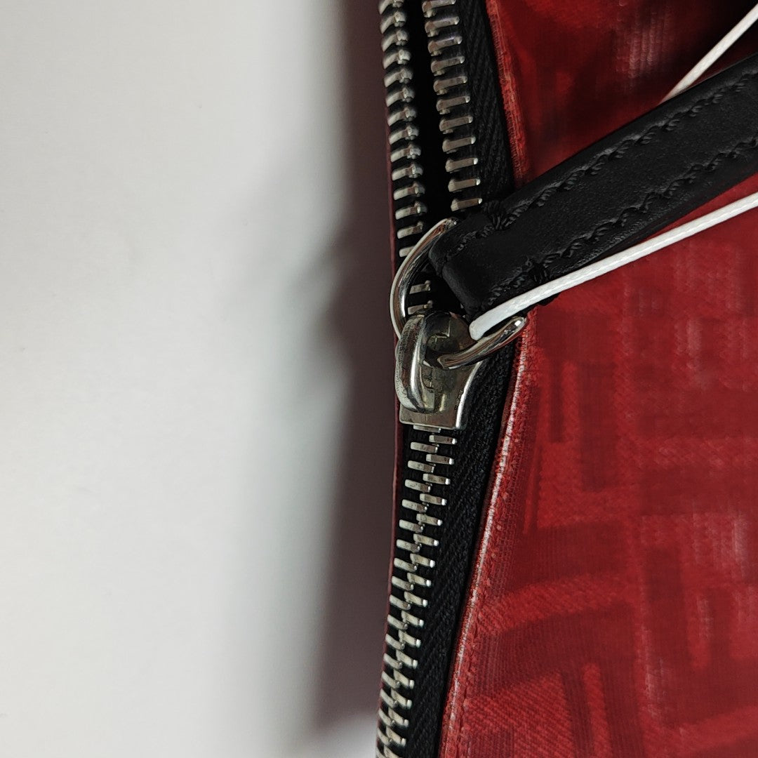 Runaway Coated Canvas Red