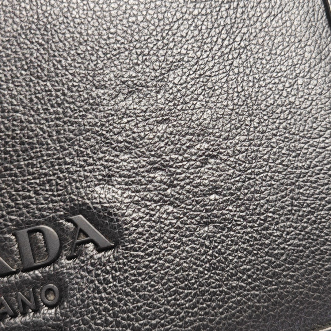 Calfskin Shoulder Bag Black