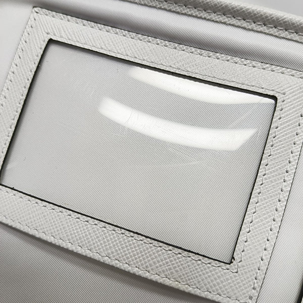 Nylon Crossbody Bag White