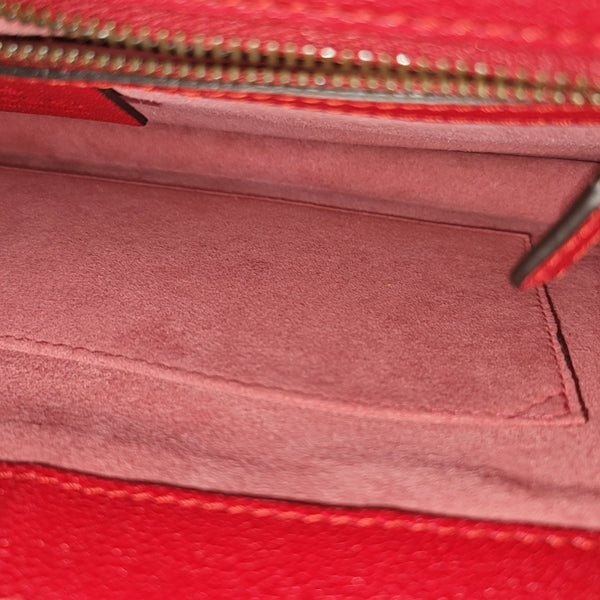 Osiride Calfskin Red